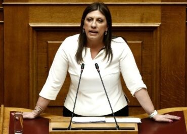 Ντιμπέιτ εν όψει ευρωεκλογών ζητά η πρόεδρος της Πλεύσης Ελευθερίας, Ζ. Κωνσταντοπούλου