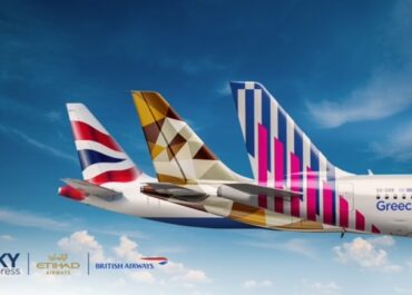 SKY express: στρατηγική συνεργασία με τις κορυφαίες αεροπορικές εταιρείες British Airways και Etihad Airways