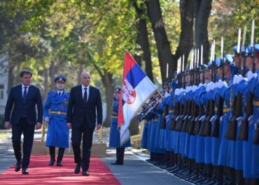 Συναντήσεις Ν. Δένδια με τον Πρόεδρο της Δημοκρατίας της Σερβίας και τον υπουργό Άμυνας της χώρας