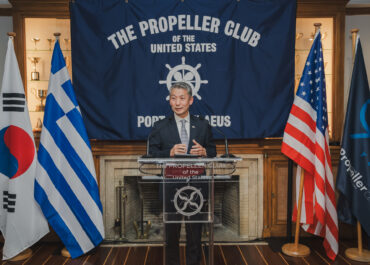 Το Propeller Club Πειραιά τιμά την Ελληνο-Κορεατική συνεργασία στη Ναυτιλία, σε εκδήλωση με κεντρικό ομιλητή τον Πρέσβη της Κορέας