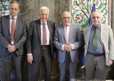 Συνάντηση του Προέδρου της Βουλής με το προεδρείο της Ακαδημίας Αθηνών