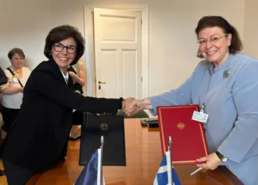Μενδώνη-Dati: Η συνεργασία Ελλάδας–Γαλλίας στον Πολιτισμό αντανακλά τον στρατηγικό χαρακτήρα και τη σημασία της συμμαχίας των χωρών μας