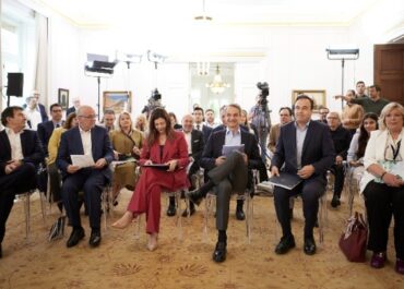 Συμμετοχή του Πρωθυπουργού Κυριάκου Μητσοτάκη στην παρουσίαση της Εθνικής Στρατηγικής για τη Βία και την Παραβατικότητα Ανηλίκων