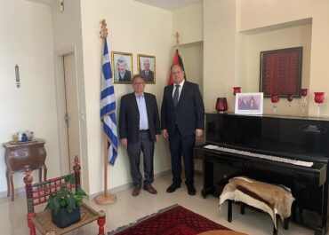 Δήμος Νισύρου :  Συνάντηση δημάρχου με τον πρέσβη της Παλαιστινιακής αρχής