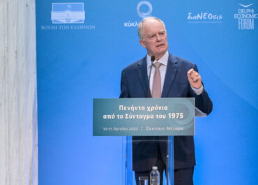 Αν. Τασούλας  :Για πρώτη φορά στην ελληνική πολιτική ιστορία δεν σημειώθηκε οποιαδήποτε παρέκκλιση από την προβλεπόμενη διαδικασία