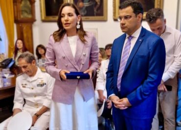 Η Υπουργός Τουρισμού Όλγα Κεφαλογιάννη , εκπροσώπησε την Ελληνική Κυβέρνηση στις εορταστικές εκδηλώσεις Μιαούλεια 2025 στην Ύδρα