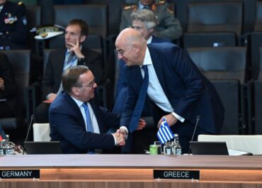 Συμμετοχή Υπουργού Εθνικής Άμυνας Νίκου Δένδια στη Σύνοδο των Υπουργών Άμυνας του ΝΑΤΟ στις Βρυξέλλες