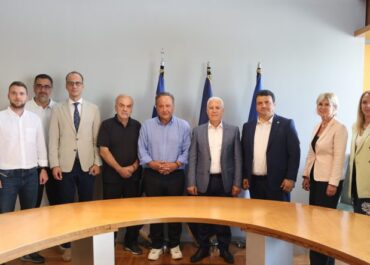 Δήμος Θεσσαλονίκης  :  Συνάντηση Δημάρχου Θεσσαλονίκης Στέλιου Αγγελούδη με το Δήμαρχο Προύσας Mustafa Bozbey