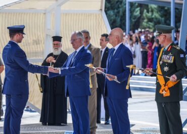 Τελετή ορκωμοσίας των νέων Ανθυποσμηναγών στη Σχολή Ικάρων