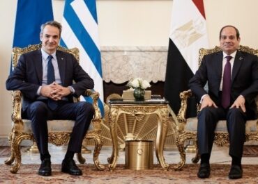 Τηλεφωνική επικοινωνία του Πρωθυπουργού Κυριάκου Μητσοτάκη με τον Πρόεδρο της Αιγύπτου Abdel Fatah El-Sisi