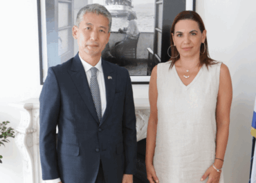 Η Υπουργός Τουρισμού κα Κεφαλογιάννη συναντήθηκε με την Α.Ε. τον Κορεάτη Πρέσβη στην Ελλάδα, κ. Ju-seong LIM,