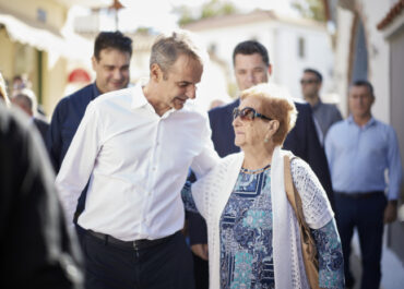 Επίσκεψη του Πρωθυπουργού Κυριάκου Μητσοτάκη στην Ατσική Λήμνου και στον Αγροτικό Συνεταιρισμό «Η Ένωση»