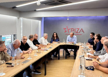 Συναντήσεις του προέδρου του ΣΥΡΙΖΑ-ΠΣ, Σωκράτη Φάμελλου με τη ΓΣΕΕ, τον ΣΕΤΕ, τη ΓΣΕΒΕΕ και την ΑΔΕΔΥ