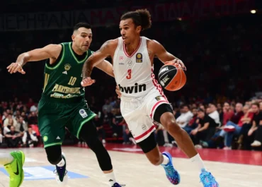 Ο Ολυμπιακός πήρε μία σημαντική νίκη, 90-86, επί του Παναθηναϊκού,