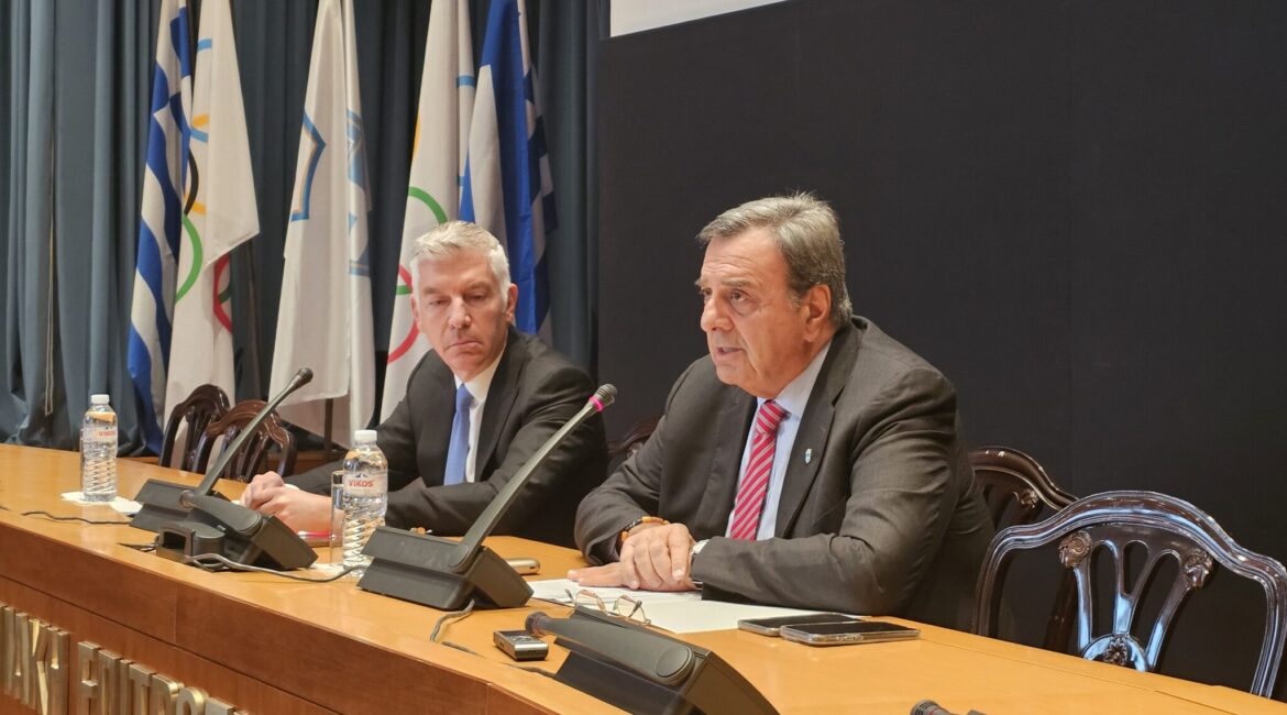 Ο Πρόεδρος Ισίδωρος Κούβελος ανακοίνωσε το νέο πολύπλευρο ρόλο της ΕΟΕ στη στήριξη των Αθλητικών Ομοσπονδιών και των αθλητών