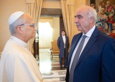 Ο Βαγγέλης Μεϊμαράκης έγινε δεκτός στο Βατικανό από τον Προκαθήμενο της Ρωμαιοκαθολικής Εκκλησίας