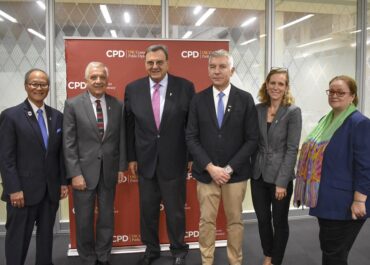 Διάλεξη του Προέδρου της Ελληνικής Ολυμπιακής Επιτροπής Ισίδωρου Κούβελου στο Πανεπιστήμιο της Νότιας Καλιφόρνιας