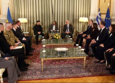 Κ. Τασούλας: Στηρίζουμε την Ουκρανία σε όλα τα επίπεδα – Β. Ζελένσκι: Ευχαριστούμε για την στήριξη στον ενεργειακό τομέα