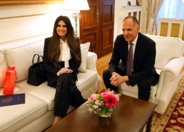 Την πρέσβη των ΗΠΑ Κ. Γκίλφοϊλ δέχθηκε στο υπουργείο ο ΥΠΕΞ Γ. Γεραπετρίτης