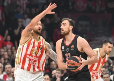 Ήττα στο Βελιγράδι από τον Ερυθρό Αστέρα