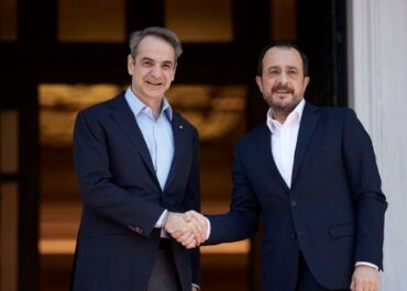 Συνάντηση Κυρ. Μητσοτάκη – Ν. Χριστοδουλίδη και συνεδρίαση της 3ης Διακυβερνητικής Συνόδου Κύπρου-Ελλάδας