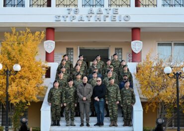 Επίσκεψη ΥΕΘΑ Νίκου Δένδια στην έδρα της 79 ΑΔΤΕ στη Σάμο και το Ε/Φ «Ψιλής Άμμου»