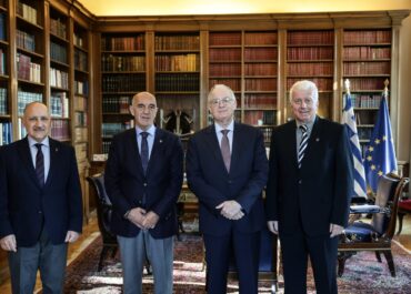 Ο Πρόεδρος της Δημοκρατίας Κωνσταντίνος Αν. Τασούλας είχε συνάντηση με την Ένωση Απόστρατων Αξιωματικών Ναυτικού