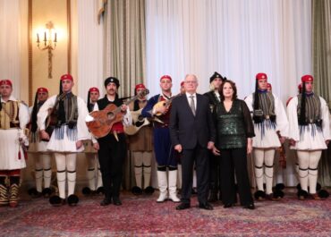 Δήλωση του Προέδρου της Δημοκρατίας Κωνσταντίνου Αν. Τασούλα μετά τα Πρωτοχρονιάτικα κάλαντα