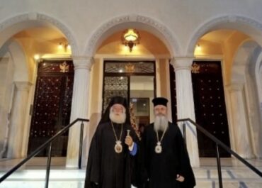 ΕΠΙΣΚΕΨΗ ΠΑΤΡΙΑΡΧΗ ΣΤΗΝ Ι.Μ. ΠΕΡΙΣΤΕΡΙΟΥ