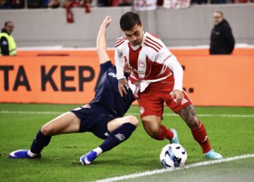 Ο Ολυμπιακός κατέκτησε τους τρεις βαθμούς απέναντι στον Βόλο με το νικηφόρο 1-0