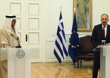Γιώργος Γεραπετρίτης :  Με ιδιαίτερη χαρά και τιμή καλωσορίζω σήμερα στην Αθήνα τον Υπουργό Εξωτερικών του Βασιλείου του Μπαχρέιν
