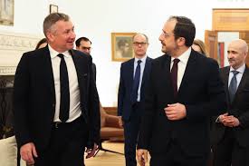 Ο Πρόεδρος της Δημοκρατίας της Κύπρου κ. Νίκος Χριστοδουλίδης δέχθηκε τον Αντιπρόεδρο της ExxonMobil