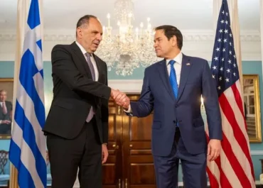 Συνάντηση Υπουργού Εξωτερικών, Γιώργου Γεραπετρίτη, με τον Υπουργό Εξωτερικών των ΗΠΑ, Marco Rubio