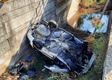 Έχασε τη ζωή του όταν το αυτοκίνητο του έπεσε σε αρδευτικό κανάλι στην περιοχή της Πάργας
