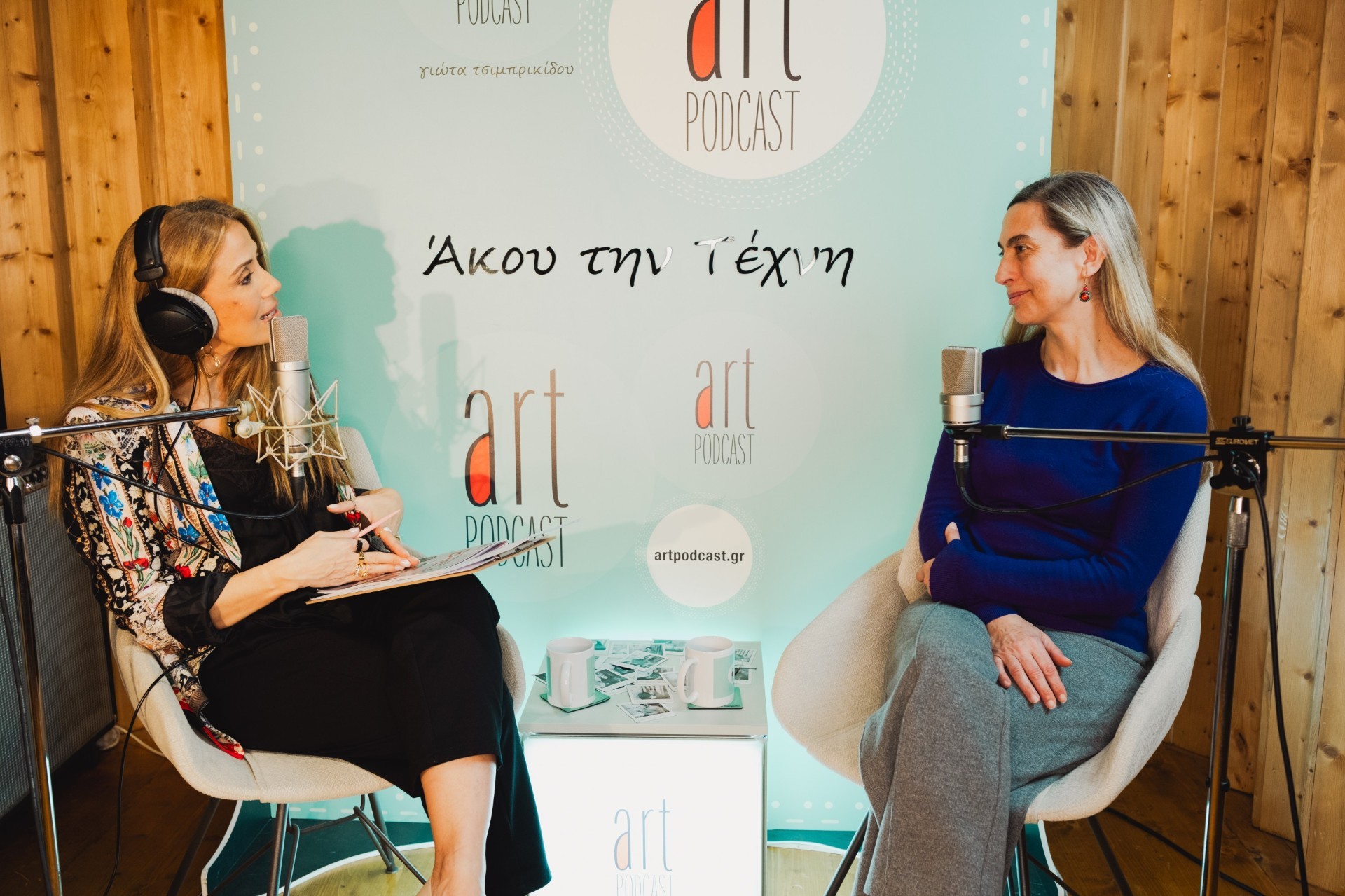 Η Βίκυ Βολιώτη καλεσμένη της Γιώτας Τσιμπρικίδου στο #187 Artpodcast