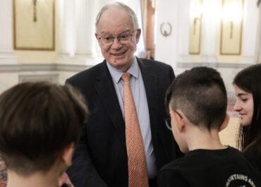 Ο ΠτΔ Κων. Τασούλας συναντήθηκε με μαθητές του Δημοτικού Σχολείου Ριζίων Έβρου