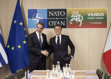 Τηλεφωνική επικοινωνία του Πρωθυπουργού Κυριάκου Μητσοτάκη με τον Πρόεδρο της Γαλλίας Emmanuel Macron