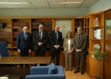 Συνάντηση της Περιφερειάρχη Κεντρικής Μακεδονίας Αθηνάς Αηδονά με τις Πρυτανικές Αρχές του ΑΠΘ