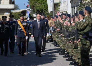 Παρουσία ΥΕΘΑ Ν. Δένδια στην Επετειακή Παρέλαση για τον Εορτασμό της 25ης Μαρτίου 1821 στην Ι.Π. Μεσολογγίου
