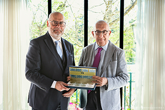 Συνάντηση του Προέδρου της Βουλής των Ελλήνων με τον Πρόεδρο της Δημοκρατίας της Εσθονίας