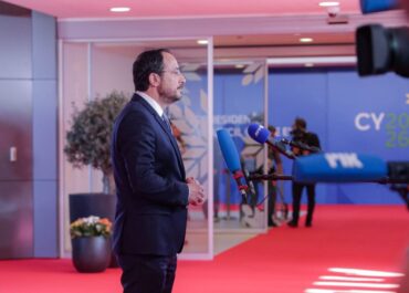 Νίκος Χριστοδουλίδης :  Οι συζητήσεις μας χθες βράδυ αφορούσαν στο πώς θα επιτύχουμε την ενίσχυση της στρατηγικής αυτονομίας της ΕΕ.