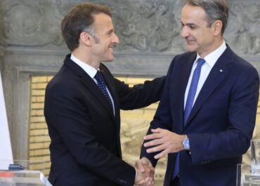 Δηλώσεις του Πρωθυπουργού Κυριάκου Μητσοτάκη μετά τη συνάντησή του με τον Πρόεδρο της Γαλλίας Emmanuel Macron και την υπογραφή συμφωνιών μεταξύ Ελλάδας και Γαλλίας