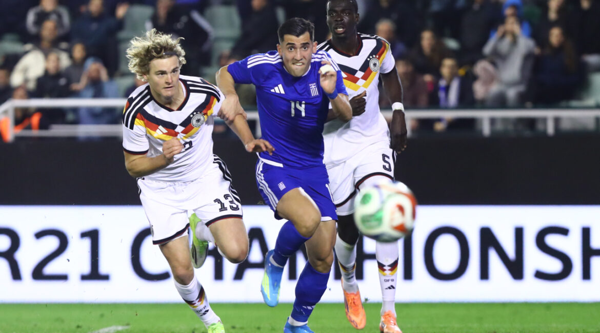 Εθνική Ελπίδων: Ελλάδα-Γερμανία 0-2