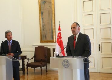 Γιώργος Γεραπετρίτης :Είναι ιδιαίτερη χαρά και τιμή να υποδέχομαι σήμερα στην Αθήνα τον Υπουργό Εξωτερικών της Σιγκαπούρης, Vivian Balakrishnan