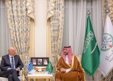 Επίσκεψη ΥΕΘΑ Νίκου Δένδια στη Σαουδική Αραβία