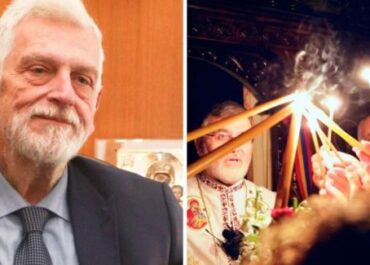 Συμμετοχή Υφυπουργού Εξωτερικών, Γιάννη Λοβέρδου, στην Τελετή Αφής του Αγίου Φωτός στον Πανίερο Ναό της Αναστάσεως στα Ιεροσόλυμα