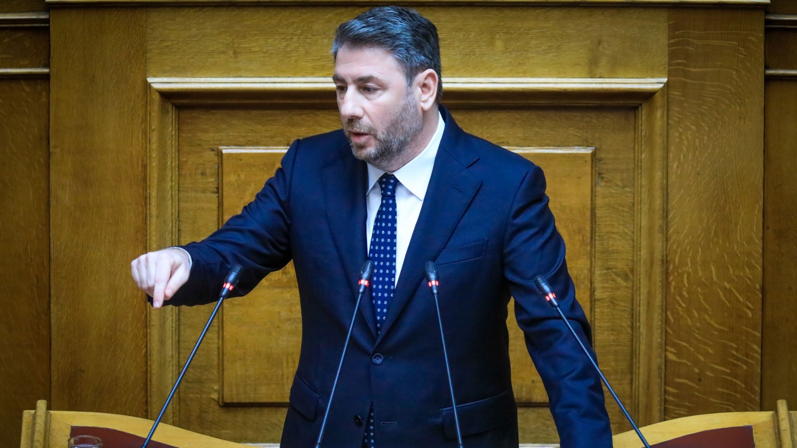 Νίκος Ανδρουλάκης : Μονόδρομος για να αναπνεύσει η Ελλάδα είναι να παραιτηθείτε και να οδηγηθούμε σε εκλογές.