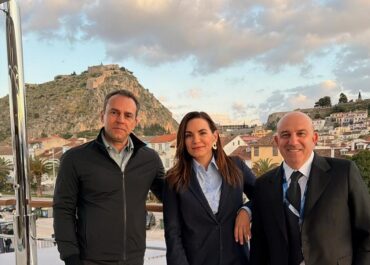 H υπουργός Τουρισμού Όλγα Κεφαλογιάννη στο 11ο Mediterranean Yacht Show στο Ναύπλιο