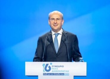 Κ. Χατζηδάκης: Αναγκαία μια εθνική συμμαχία κοινής λογικής