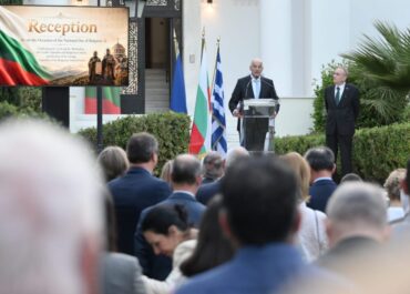 Χαιρετισμός Υπουργού Εθνικής Άμυνας Νίκου Δένδια στην εκδήλωση της Πρεσβείας της Βουλγαρίας στην Αθήνα